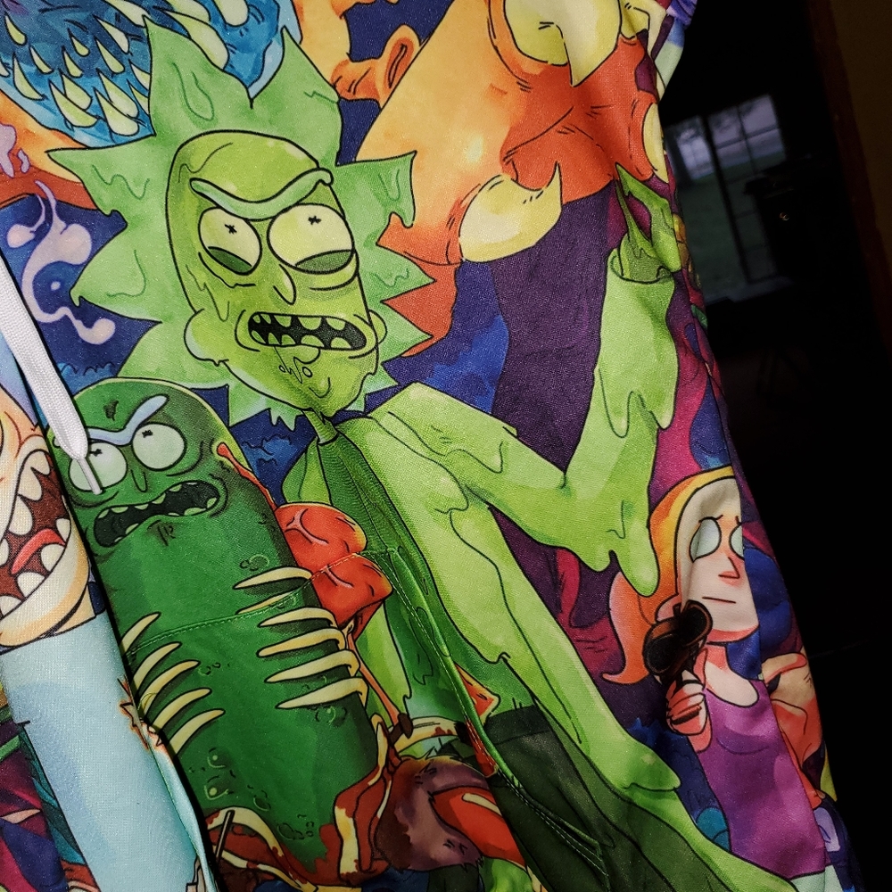 Rick and morty xl hoodie